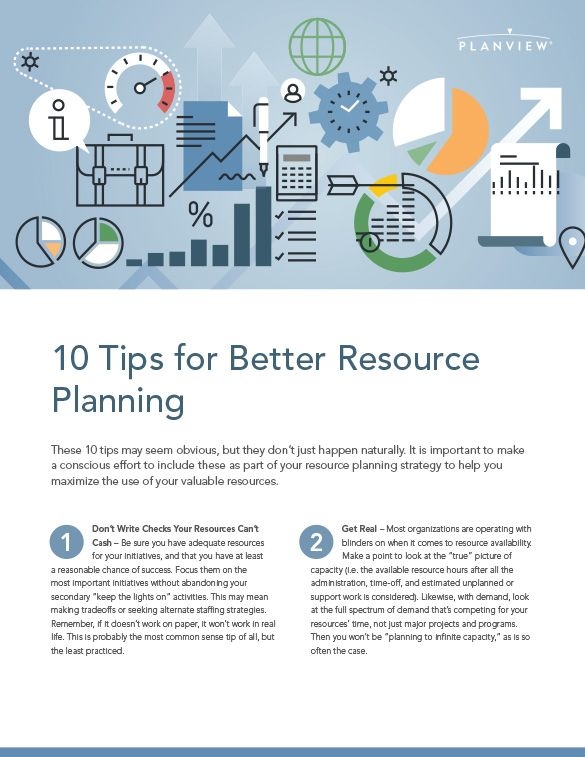 10 Tips for Better Resource Planning