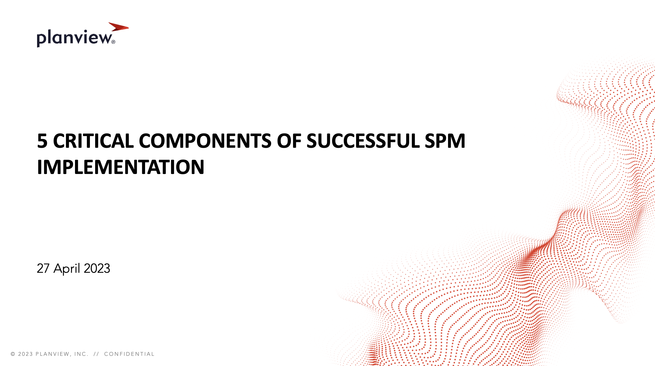 5 Critical Components of Successful SPM Implementation