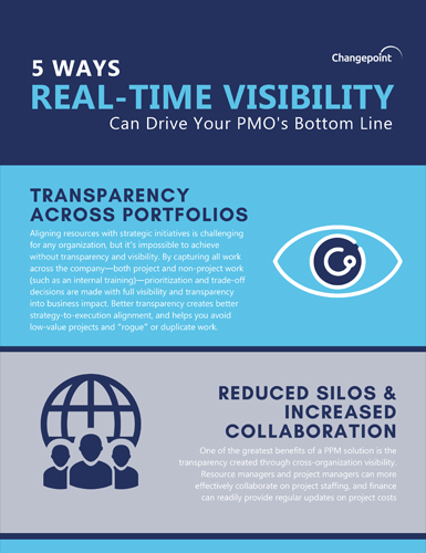 5 Ways Real-Time Visibility Can Drive your PMO's Bottom Line