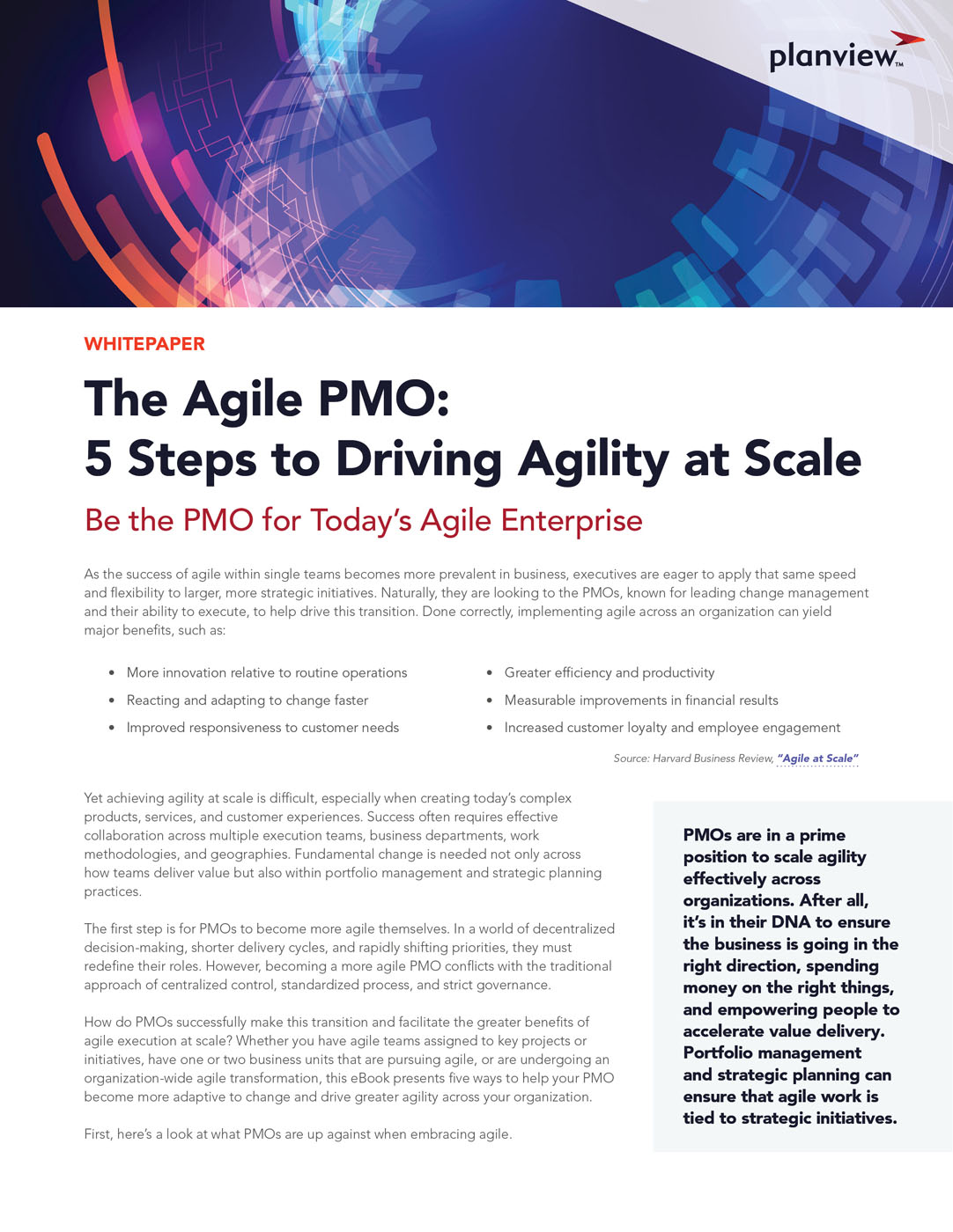 The Agile PMO: 5 Steps to Driving Agility at Scale