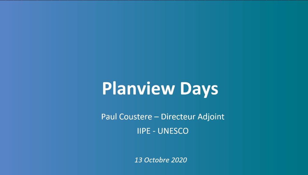 UNESCO IIPE -  Les solutions Planview et la conduite du changement à l’IIPE/UNESCO