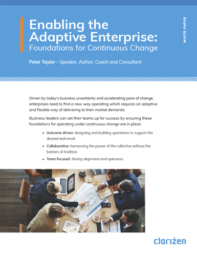 Enabling the Adaptive Enterprise: Foundations for Continuous Change