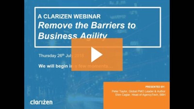 Remove the Barriers to Business Agility