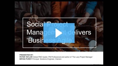 How Social Project Management Delivers Business Agility