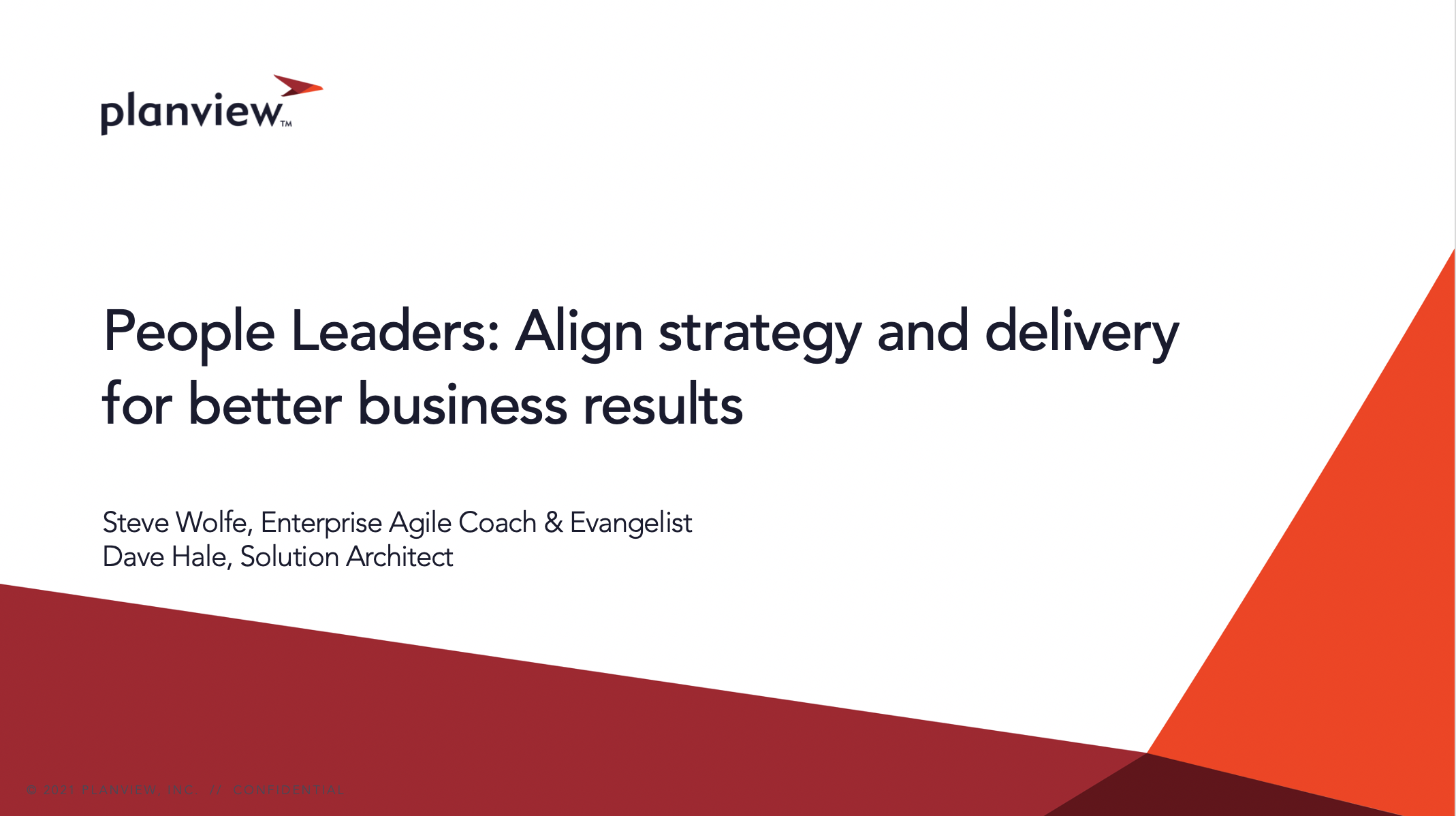 People Leaders: Align strategy and delivery for better business results