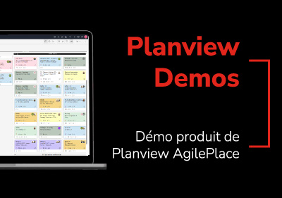 Démo produit de Planview AgilePlace